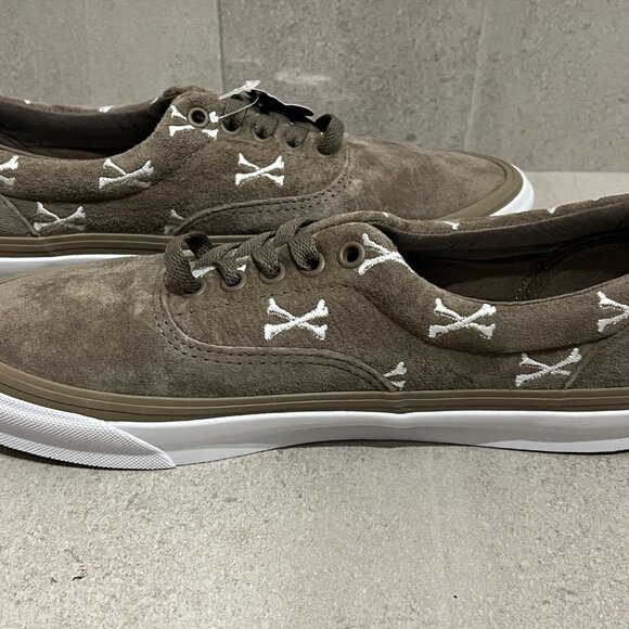 NWOB VANS x WTAPS OG Era LX Bones Coyote Brown Suede Sneakers Shoes M 8.5 W 10 - Picture 6 of 7